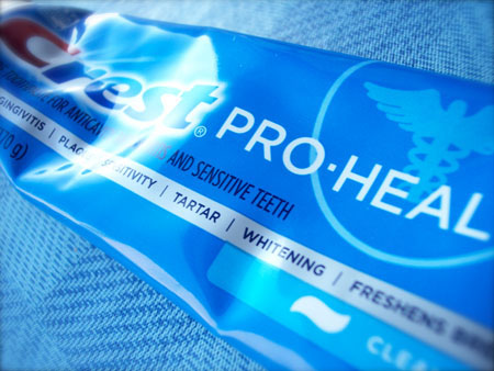 Crest Pro Health Toothpaste Tube